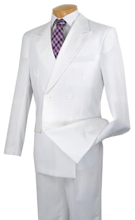 Big and Tall Suits - White Suit For Big Men - Large Men Sizes