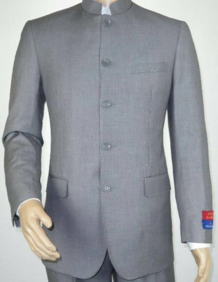 Big and Tall Suits - Grey Suit For Big Men - Large Men Sizes