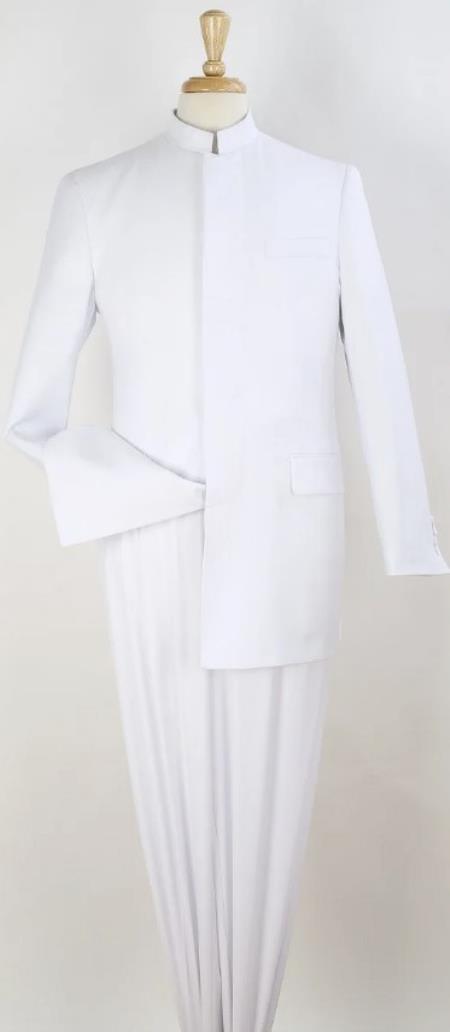 Big and Tall Suits - White Suit For Big Men - Large Men Sizes