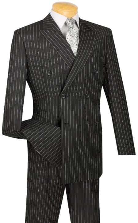 Big and Tall Suits - Black Suit For Big Men - Large Men Sizes