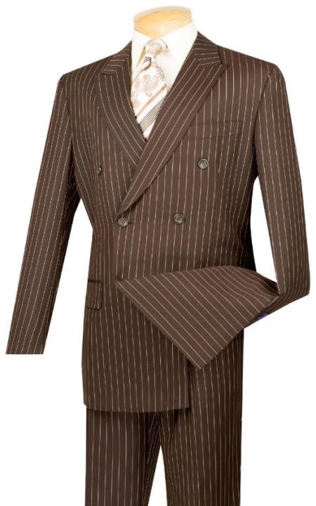 Big and Tall Suits - Brown Suit For Big Men - Large Men Sizes