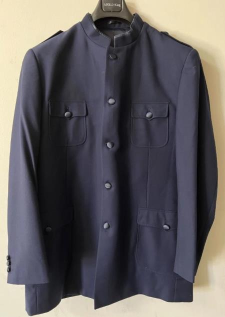 Big and Tall Suits - Navy Suit For Big Men - Large Men Sizes