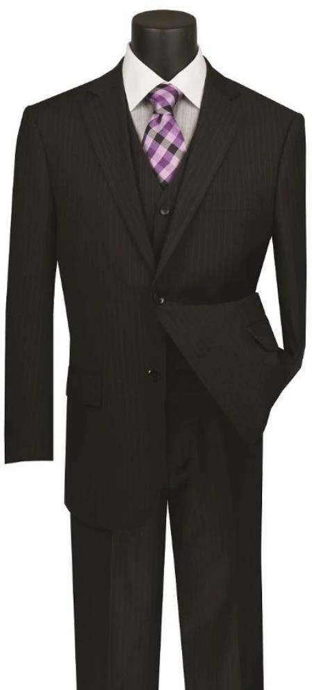 Big and Tall Suits - Black Suit For Big Men - Large Men Sizes