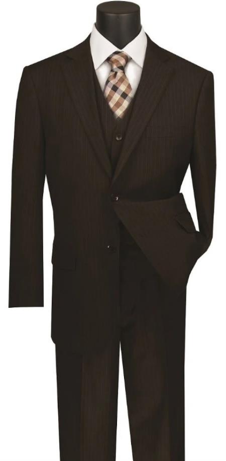 Big and Tall Suits - Brown Suit For Big Men - Large Men Sizes