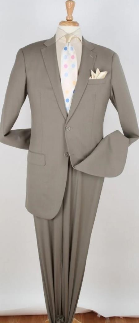 Big and Tall Suits - Beige Suit For Big Men - Large Men Sizes