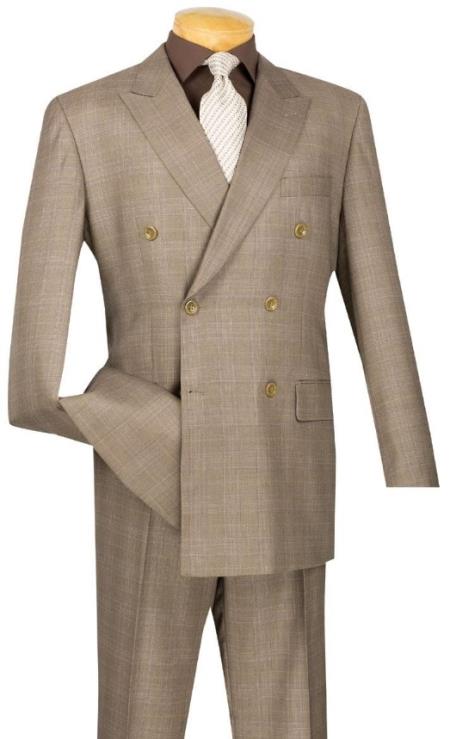 Big and Tall Suits - Tan Suit For Big Men - Large Men Sizes