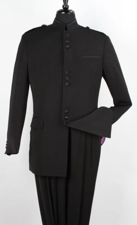 Big and Tall Suits - Black Suit For Big Men - Large Men Sizes