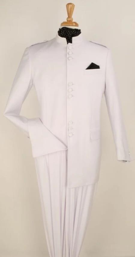 Big and Tall Suits - White Suit For Big Men - Large Men Sizes