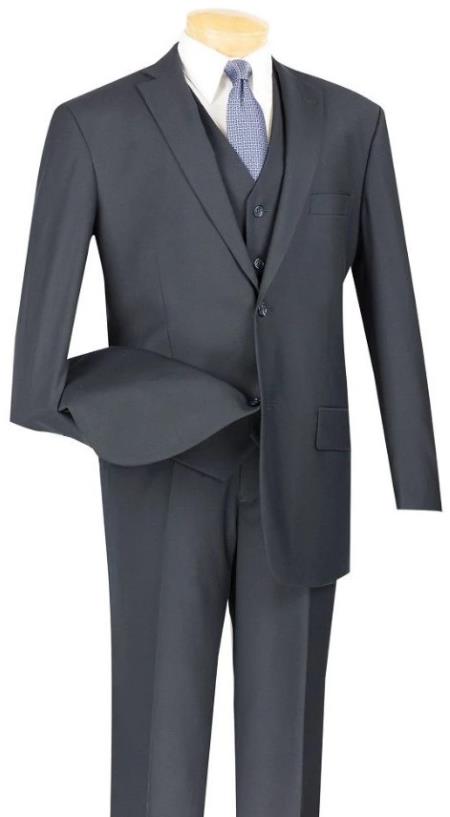 Big and Tall Suits - Navy Suit For Big Men - Large Men Sizes