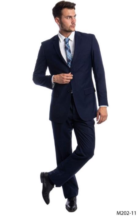 Big and Tall Suits - Navy Suit For Big Men - Large Men Sizes