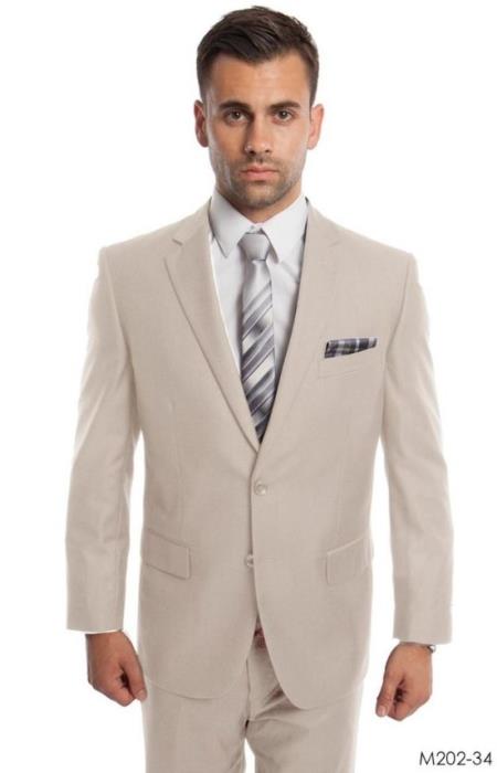 Big and Tall Suits - Tan Suit For Big Men - Large Men Sizes