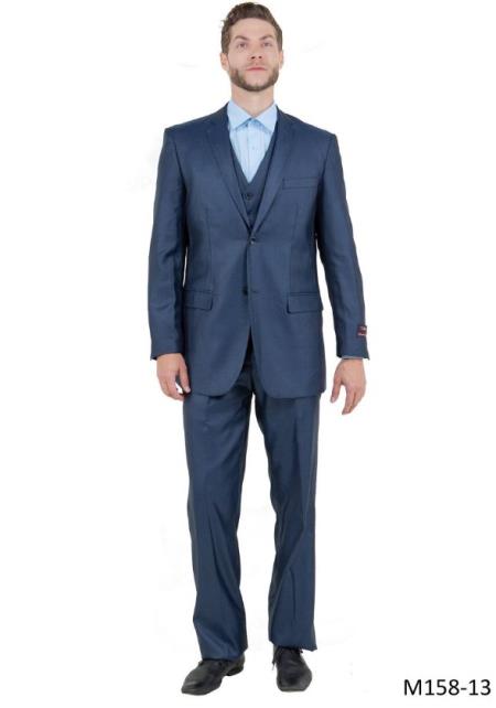 Big and Tall Suits - Navy Suit For Big Men - Large Men Sizes