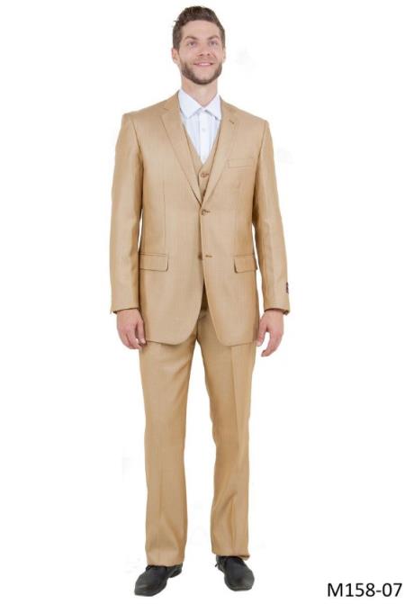 Big and Tall Suits - Wheat Suit For Big Men - Large Men Sizes