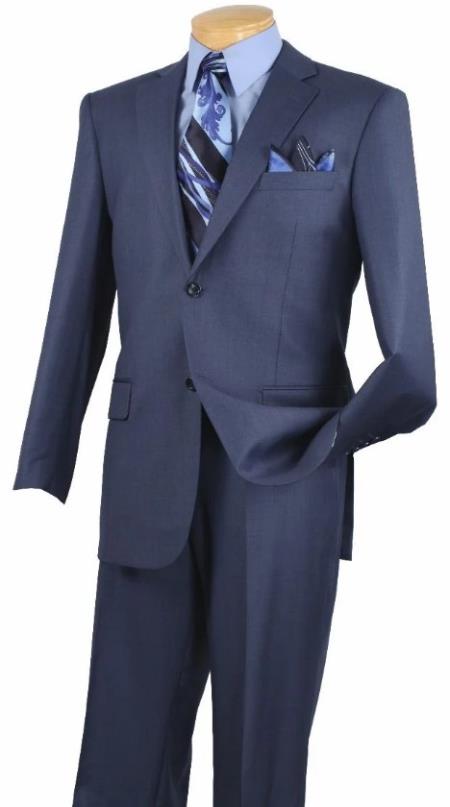 Big and Tall Suits - Blue Suit For Big Men - Large Men Sizes