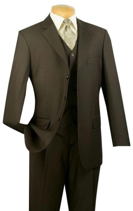 Big and Tall Suits - Olive Suit For Big Men - Large Men Sizes