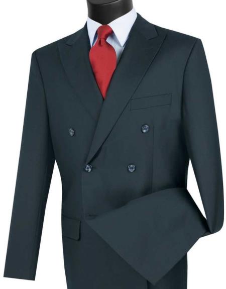 Big and Tall Suits - Navy Suit For Big Men - Large Men Sizes