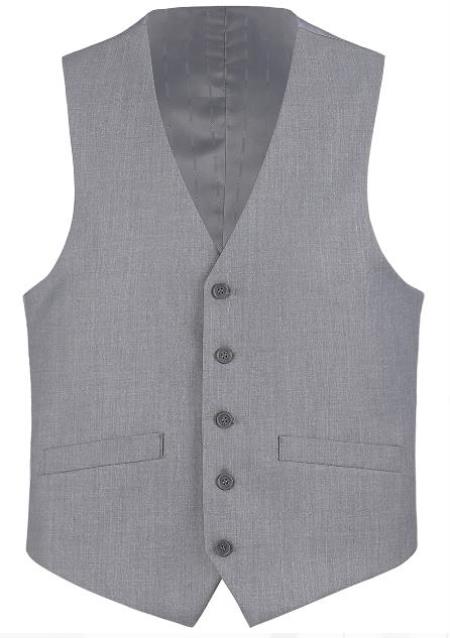 Men's Suit Vest Gray