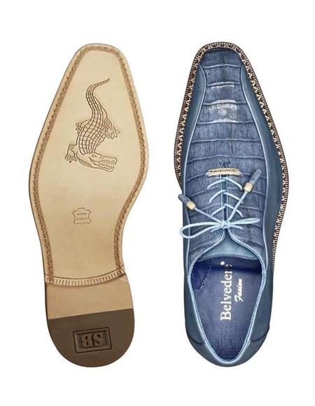Men's Belvedere Blue Jean Shoes