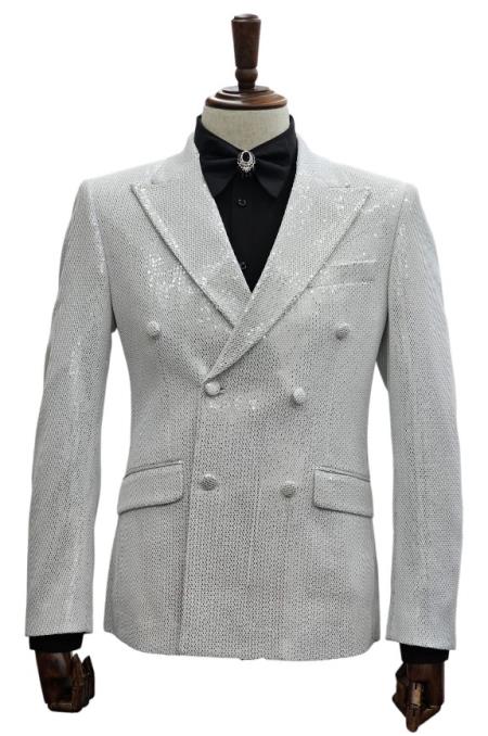 Giovanni Testi Suits - Giovanni Tuxedo Sequin Suit - Shiny T