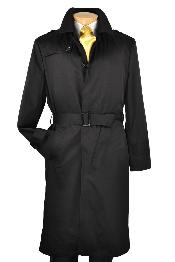  Mens Dress Coat Black Long Style  Long Style