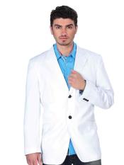 white sport coat