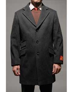  Mens Car Coat Mens Charcoal Wool Mens Carcoat ~ Designer Mens Wool