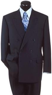  Navy Blue Suit For Men Super  Poly-Rayon developed by NASA Double