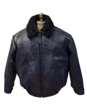 $199 Alligator Crocodile Ostrich skin Leather Jacket Coat Vest Blazer Suit