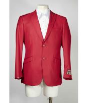  2 Button Dark Red Mens Cheap Priced Designer Fashion Dress Casual Blazer