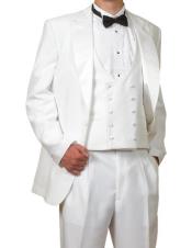 white tuxedo pants