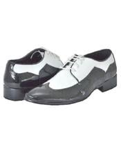  Mens Black White Dress Mens Shoes Perfect for Mens Prom Shoe and