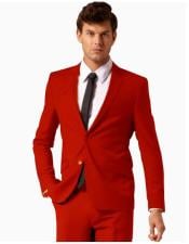  Mens Colorful 2 Button Style Cheap Priced Business Suits Clearance Sale Pants