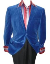  Velvet Blazer - Mens Velvet Jacket Royal Blue Velvet Cheap Priced Unique