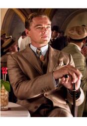  Mens Great Gatsby Brown Suit 