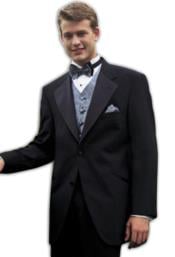  Tuxedo Package Combo ~ Combination Super 140S 2 Button Tuxedo Suit +