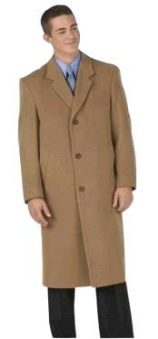  Long Wool Winter Dress Knee length Coat EMILCT03 Sentry8811 45inch  Mens