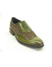 emerald green dress shoes for men