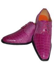 pink alligator shoes