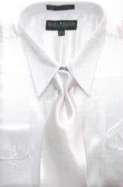  Fashion Cheap Priced Sale White Shiny Silky Satin Mens Dress Cheap Priced