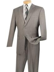  Mens 2 Piece  Gray Big And Tall  Extra Long Suit