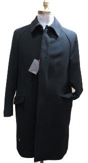  Mens Dress Coat 38 inch three button coat vent Full-length Mens Overcoat