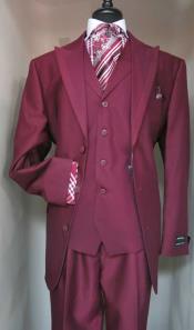 Burgundy suits for men, maroon ~ wine business suit