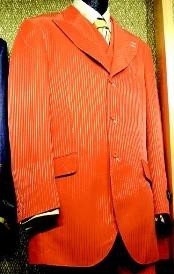  Piece Fashion Suit Orange