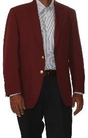  Two Button Cheap Priced Unique Dress Blazer Jacket For Men Sale Burgundy