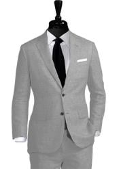 Men's Peak Lapel Tan Suit