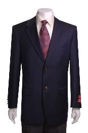  Mens 2-Button Navy Blue Jacket/Cheap Priced Unique Dress Blazer Modern Fit For