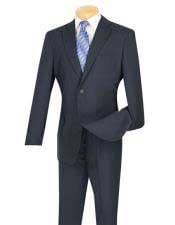  Mens Cheap Priced Dark Navy Blue Suit For Men  2 Button