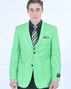 green blazer men