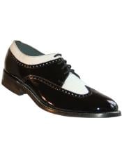  Bolano Elwyn, Mens Shoes - Mens Dress Shoes - Oxford Shoes for  Men - Wingtip Shoes Men - Formal Shoes, Spectator Two-Tone, Lace up,  Brogue, Dress Shoes for Men, Black Size 9.5