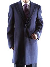  Mens Dress Coat Caravelli   Long Jacket 2 Buttons Style Mens